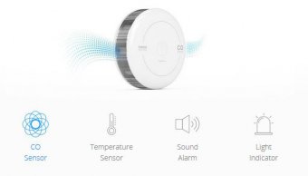 CO Senzor FGCD-001 ZW5 v3.2