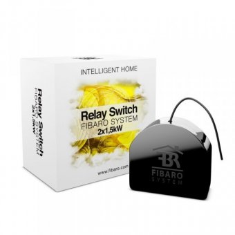 Releu (Intrerupator)  Simplu ON-OFF 1X2.5KW FIBARO FGS-213